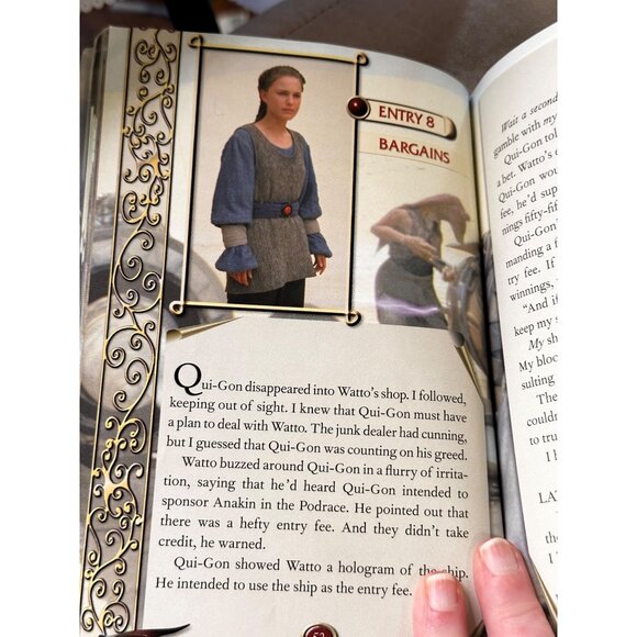 Star Wars Episode I Journal Queen Amidala 1st Edition Vtg 1999 Phantom Menace - Picture 7 of 9